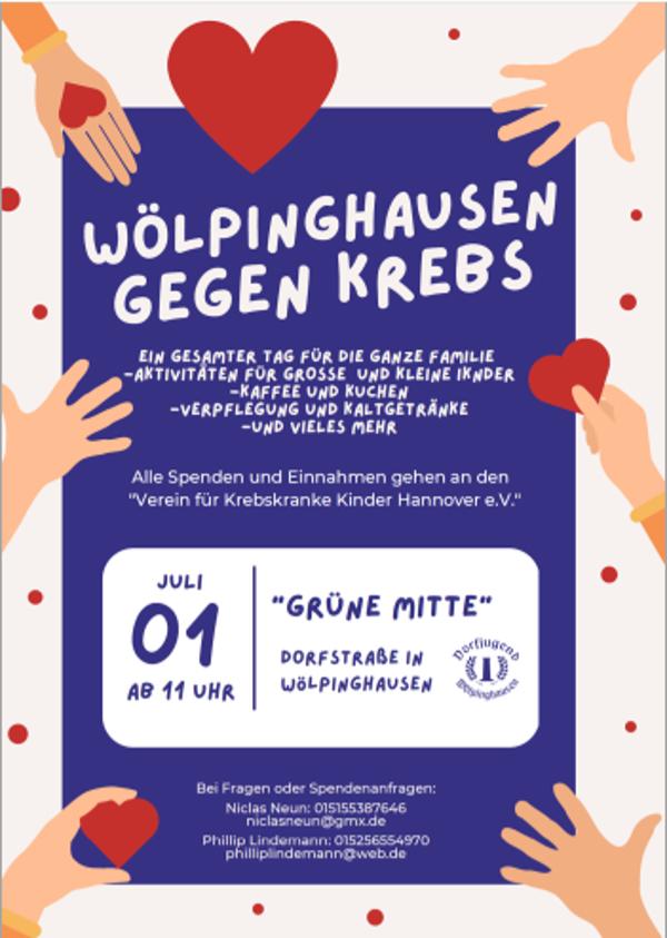 woelpinghausen flyer charity event am 01 juli 2023
